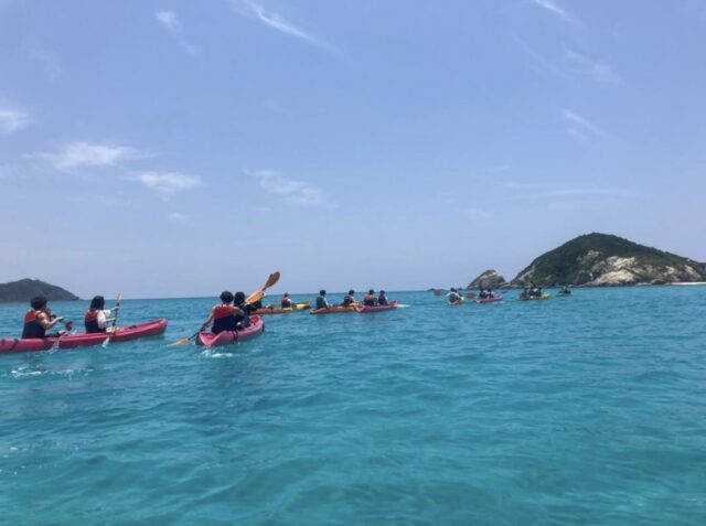 シーカヤック＆無人島