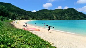 【那覇泊港発】高速船orフェリーで行く！慶良間諸島2大ビーチ「阿波連ビーチ」海水浴＆「とかしくビーチ」ウミガメシュノーケリングツアー《嬉しいランチ付き》