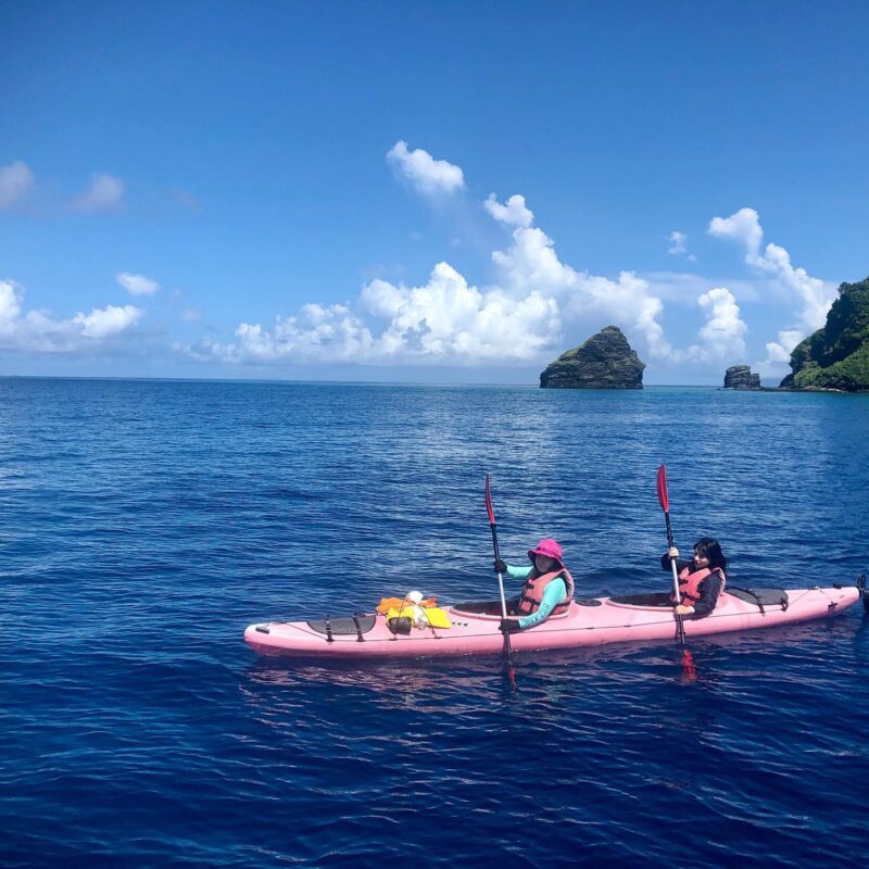【慶良間・座間味島】ウミガメに会える！カヤックで島ピクニック1日ツアー《ランチ＆シュノーケリング体験付き》（No.317）