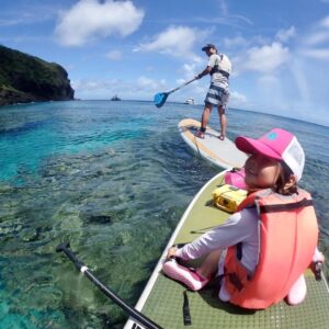 【慶良間/座間味島/半日】初めてでも簡単☆サンゴの楽園をSUP＆シュノーケリング《写真無料/那覇から日帰り参加OK/座間味島内送迎可》