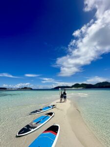 【座間味/半日】日帰りOK★透明度抜群の座間味島の海でSUPクルージング＆シュノーケル体験《写真撮影付き》天候に合わせてベストなポイントへご案内！