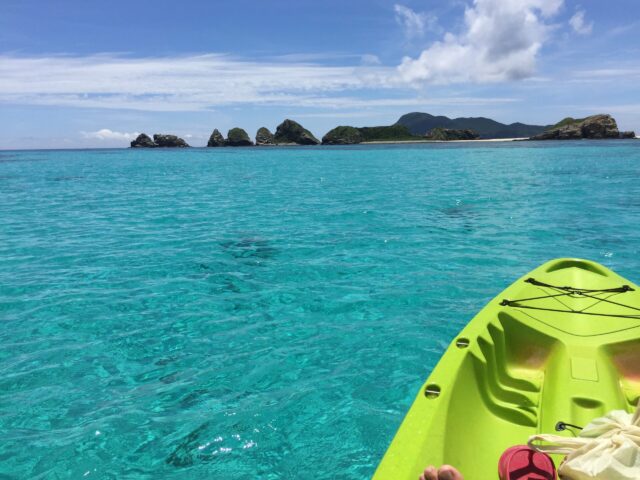 阿嘉島 カヌー