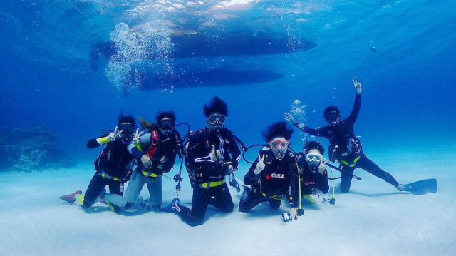 座間味　ダイビング　ファンダイビング