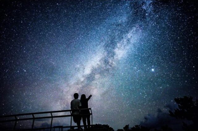 星空フォト、座間味島