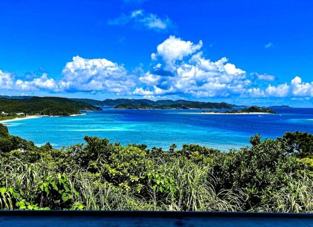 座間味島　展望台