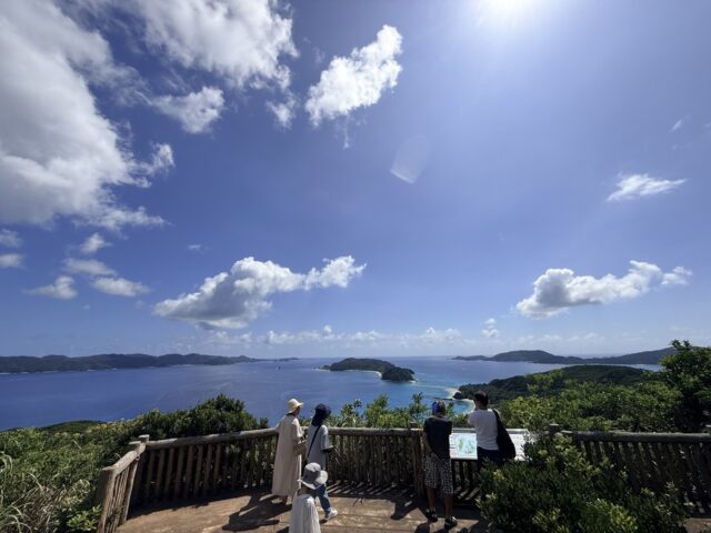 座間味島　展望台