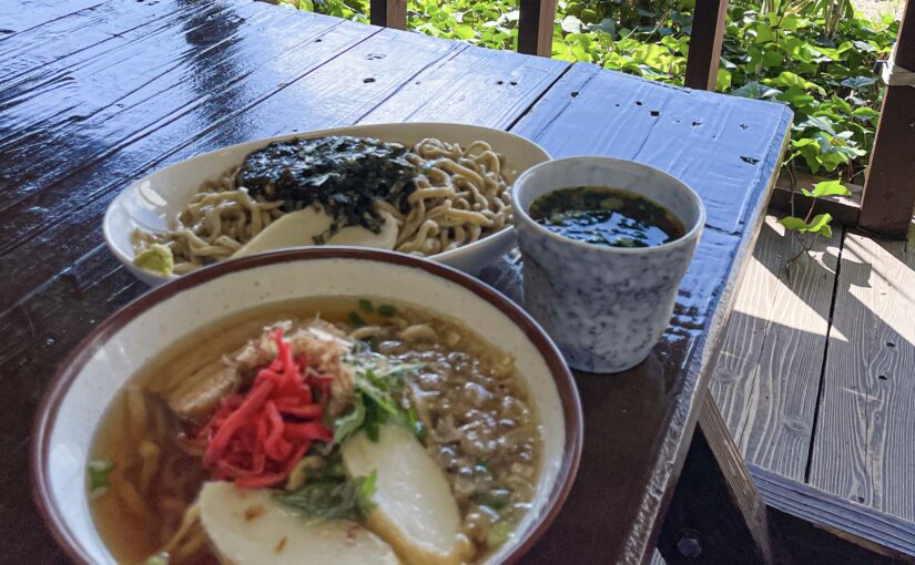 座間味　もずくそば