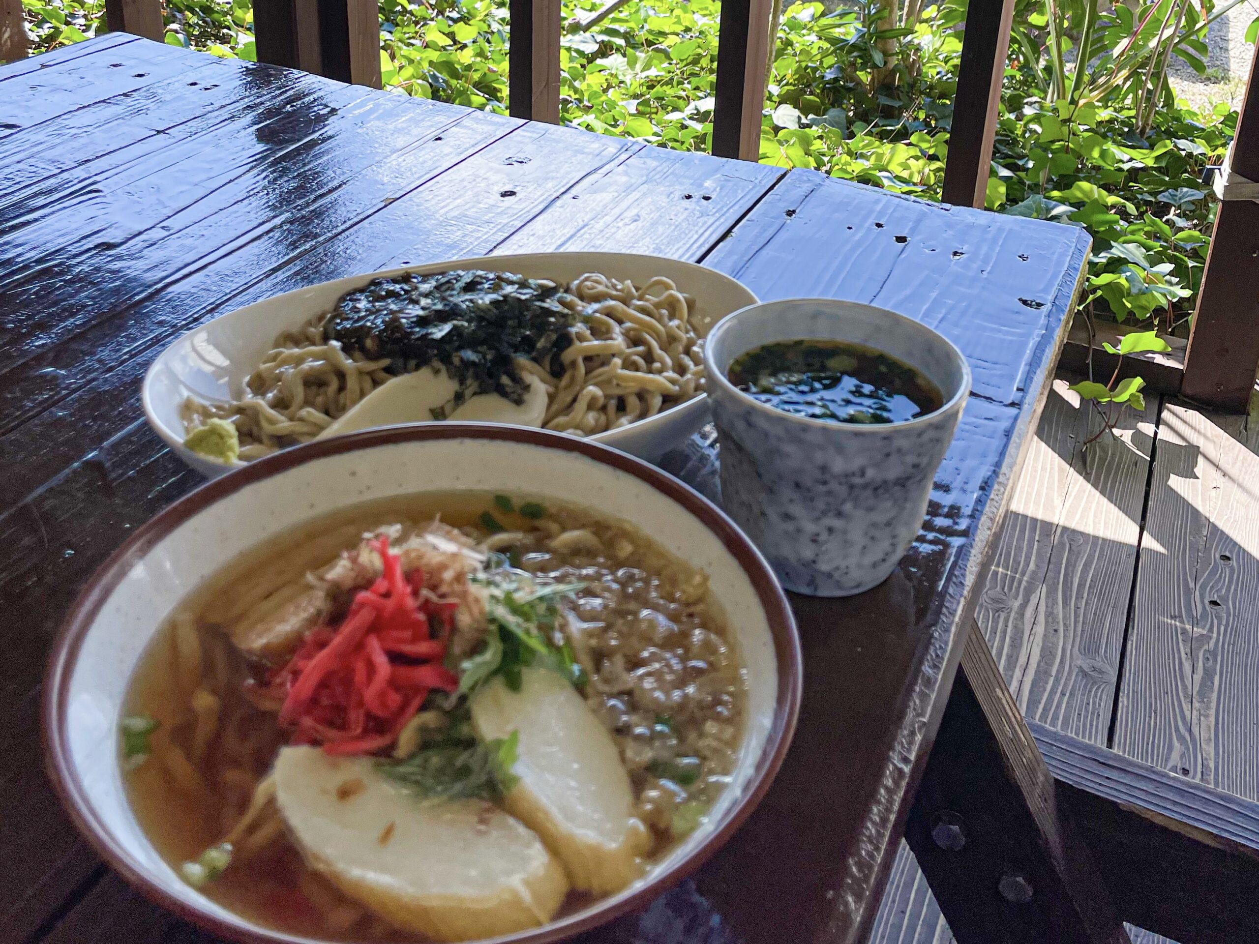 座間味 もずくそば