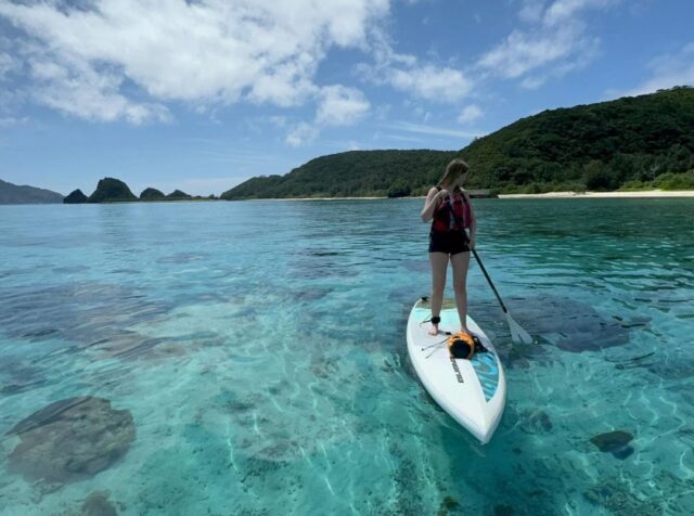 座間味島SUP