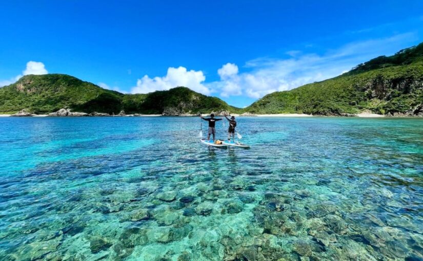 座間味島SUP