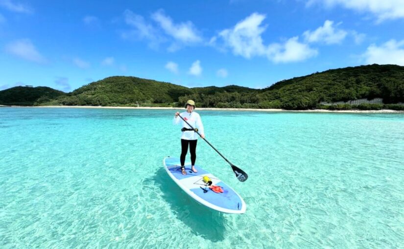 座間味島SUP