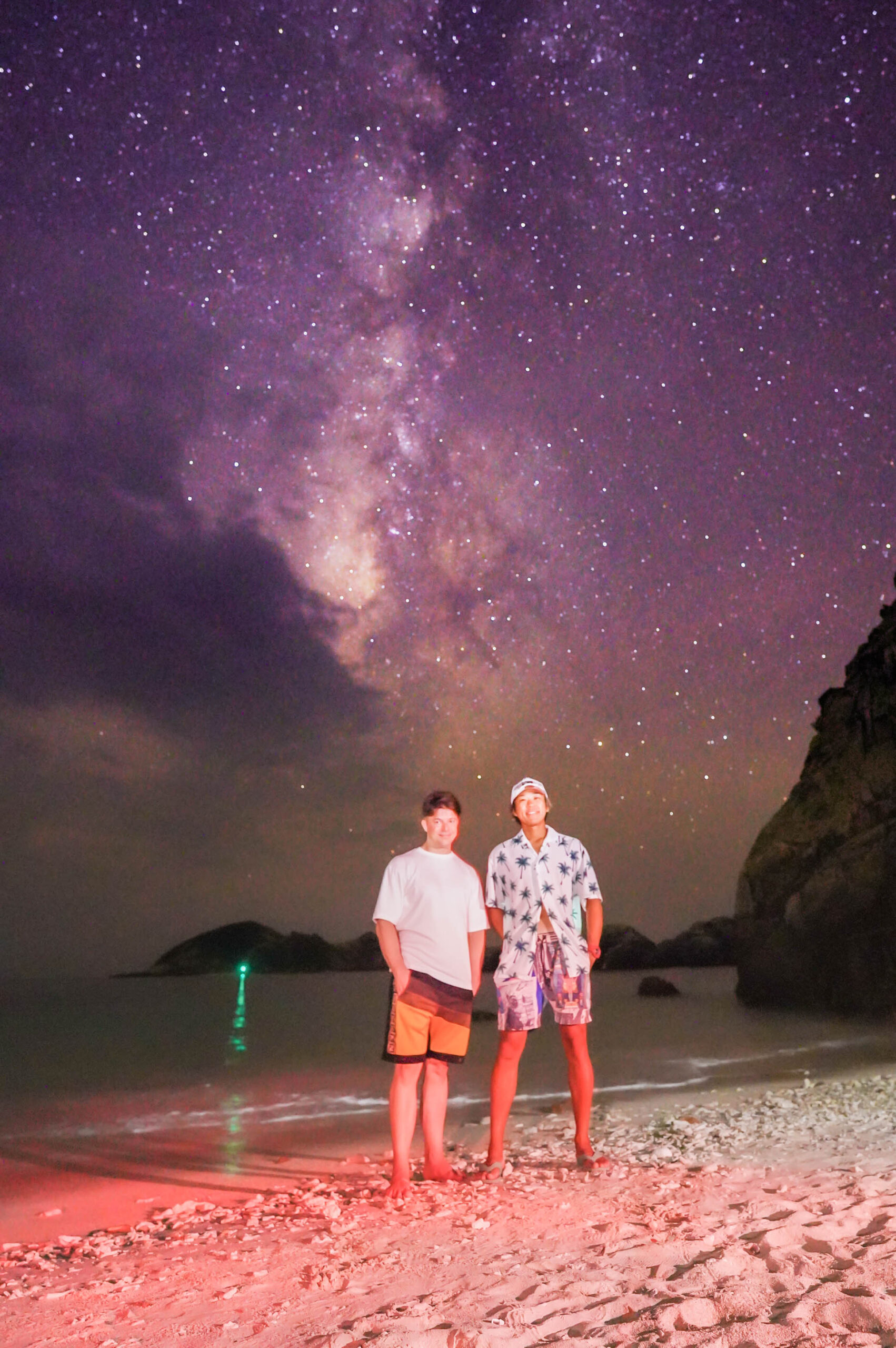 【慶良間/渡嘉敷島/夜】満天の星空撮影フォトプラン☆カップル・ファミリー・仲間で最高の思い出写真を《団体割引あり！》（No.387）