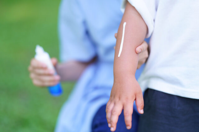 紫外線対策 日焼け止め 子供