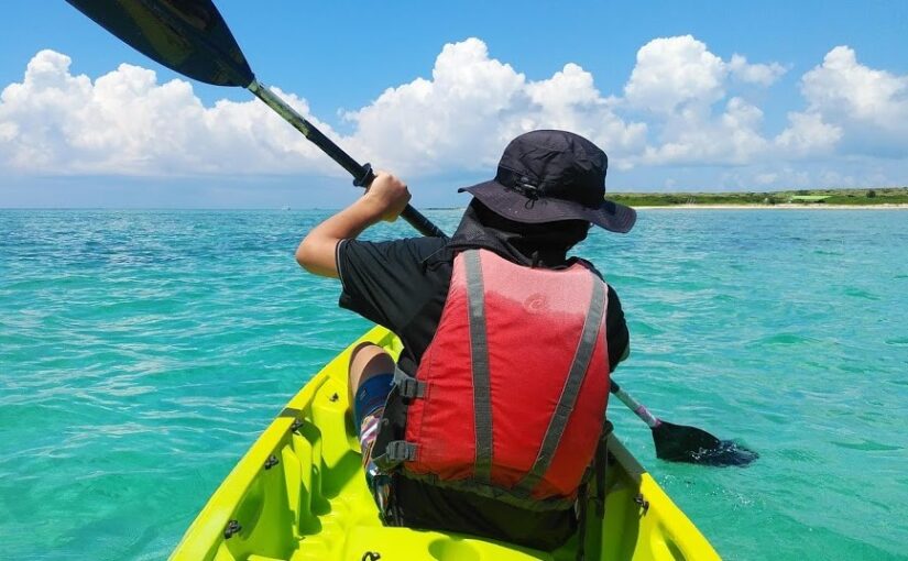 沖縄　カヤック